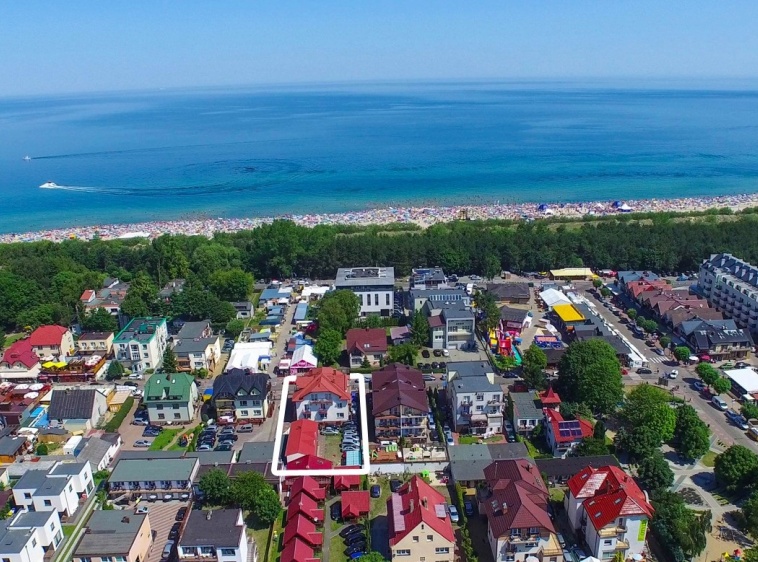 FAMILY INN Nasz obiekt - widok z lotu ptaka