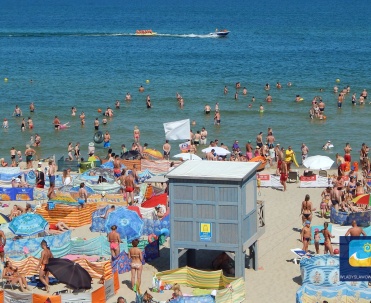 Słońce + plaża we Władysławowie - i nic więcej do szczęścia nie jest potrzebne.